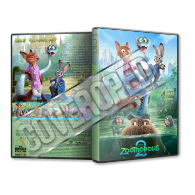 Zootropolis 2 - Zootopia 2 Türkçe Dvd Cover Tasarımı